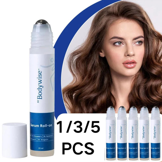 Bodywise Roll-on Ball Rosemary Hair Care Essence Anti-Frizz Refreshing Oil Control Strengthening  Hair Care Serum