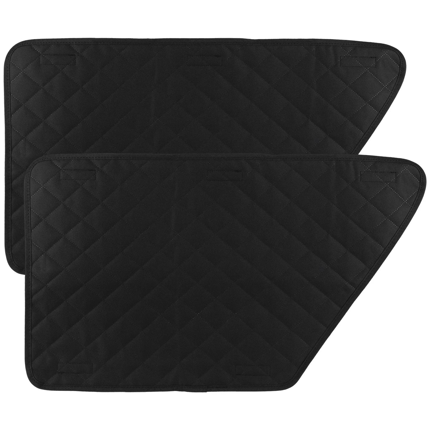 2Pcs Oxford Waterproof Car Door Protector Dog Anti-Scratch Car Interior Cover Washable Car Door Protect Mats for Car Truck & SUV