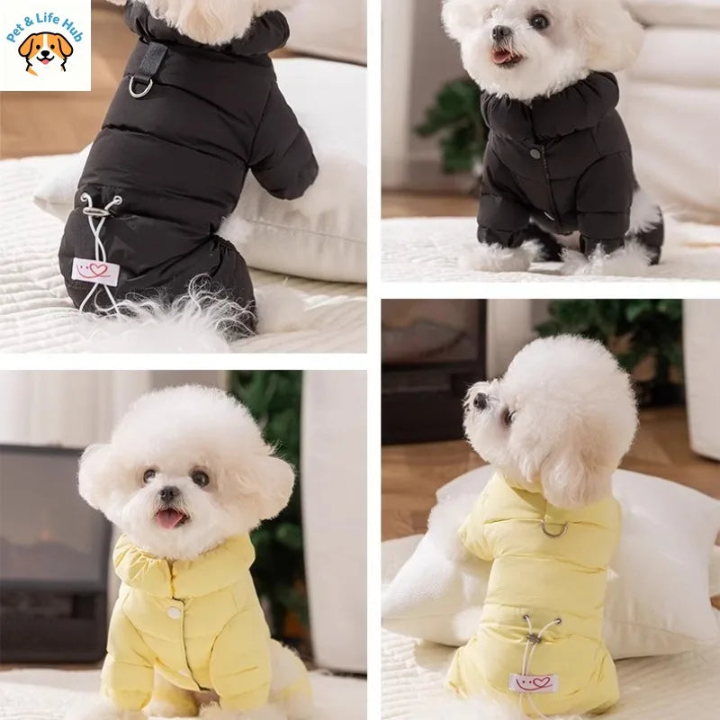 Dog clothes 2025 new winter four-legged clothes Bigbear Teddy Schnauzer small dog pet puppy down jacket pet supplies