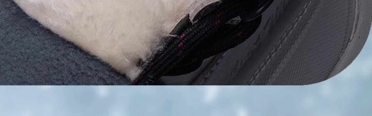 Men's Winter Boots 2025 New Waterproof Anti Slip Snow Boots For Men Thickened Fleece Outdoor Winter Sport Shoes Man For -40℃