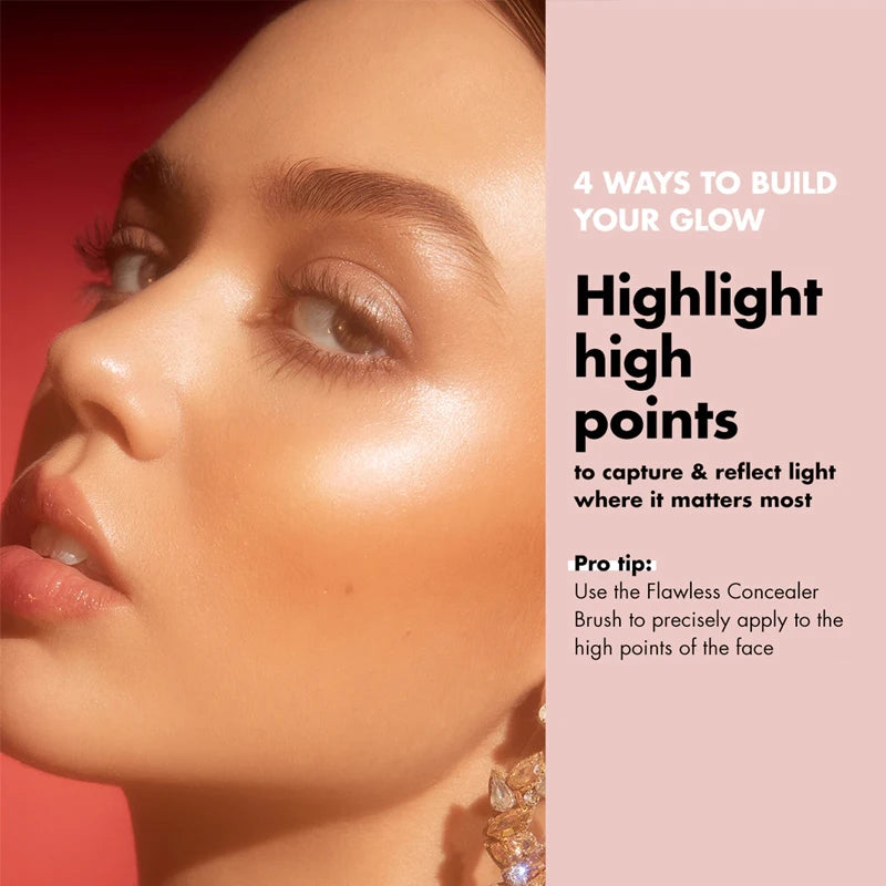 Elf Foundation Suitable Including Combination Oily Dry Skin Setting Spray Maintains The Makeup Effect Lip Balm Pre-makeup Gel