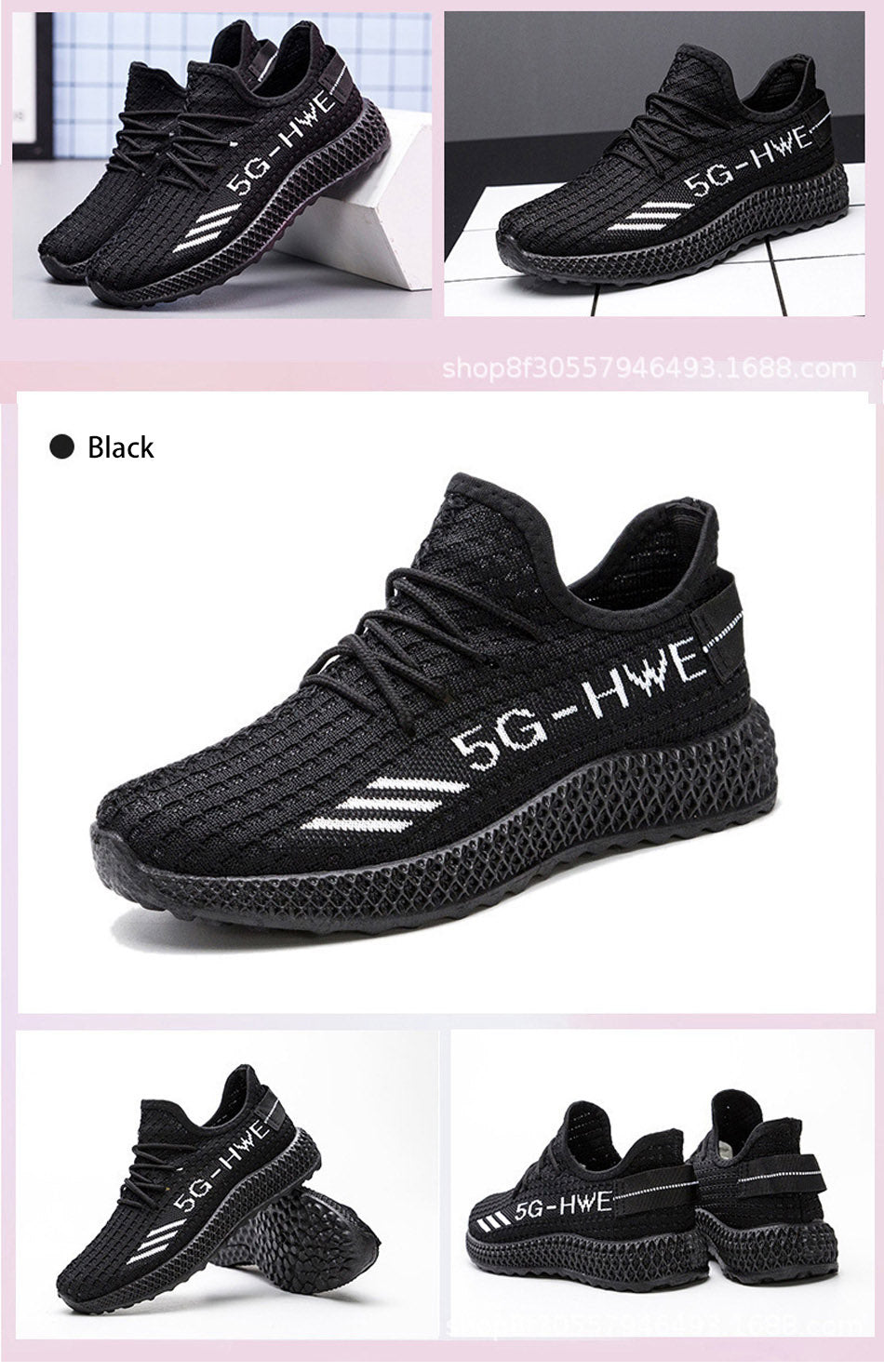 Women's Sneakers 2023 New Fashion Breathable Trainers Comfortable Sneakers Women Mesh Fabric Lace Up Female Footwear Women Shoes