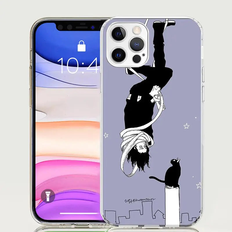 My Hero MHA Aizawa Shouta Phone Case For iPhone 17 Air 16 15 Plus 11 14 Pro Max 13 Mini 12 7 8 + SE Pattern Art Customized Cover