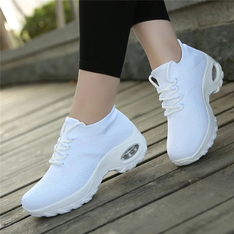 MAEDEF Women Shoes Athletic Sneaker Breathable Non Slip Women Walking Shoes Tennis Sports Casual Walking Shoes Woman Sneakers