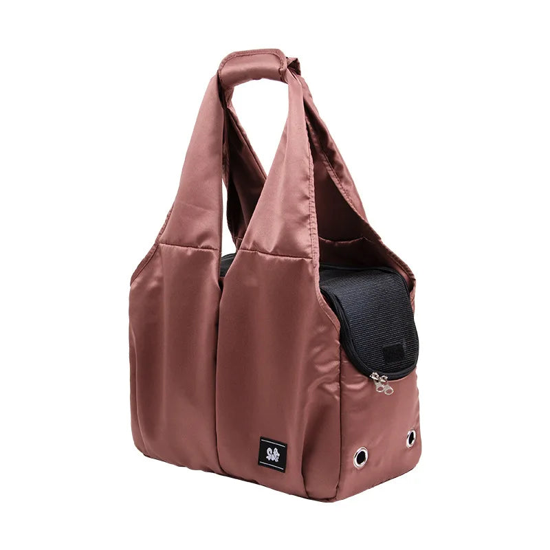 Portable Puppy Shoulder Bags Breathable Cat Carrier Bag Cats Transporter Bag Travel Pet Carrier for Cat Dog Pets HandbagBackpack