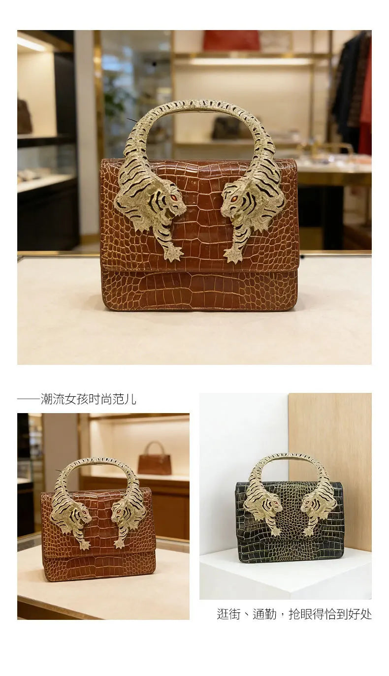 Unique Leisure Diaper Bag Stylish Clutch Mini Messenger Purse Solid Color Leather Handbag Original Retro Women's Tote