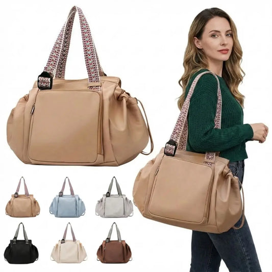 Multifunctional Travel Storage Bag Lightweight Large Capacity Women's Backpack Oxford Cloth Waterproof Tote Bag
