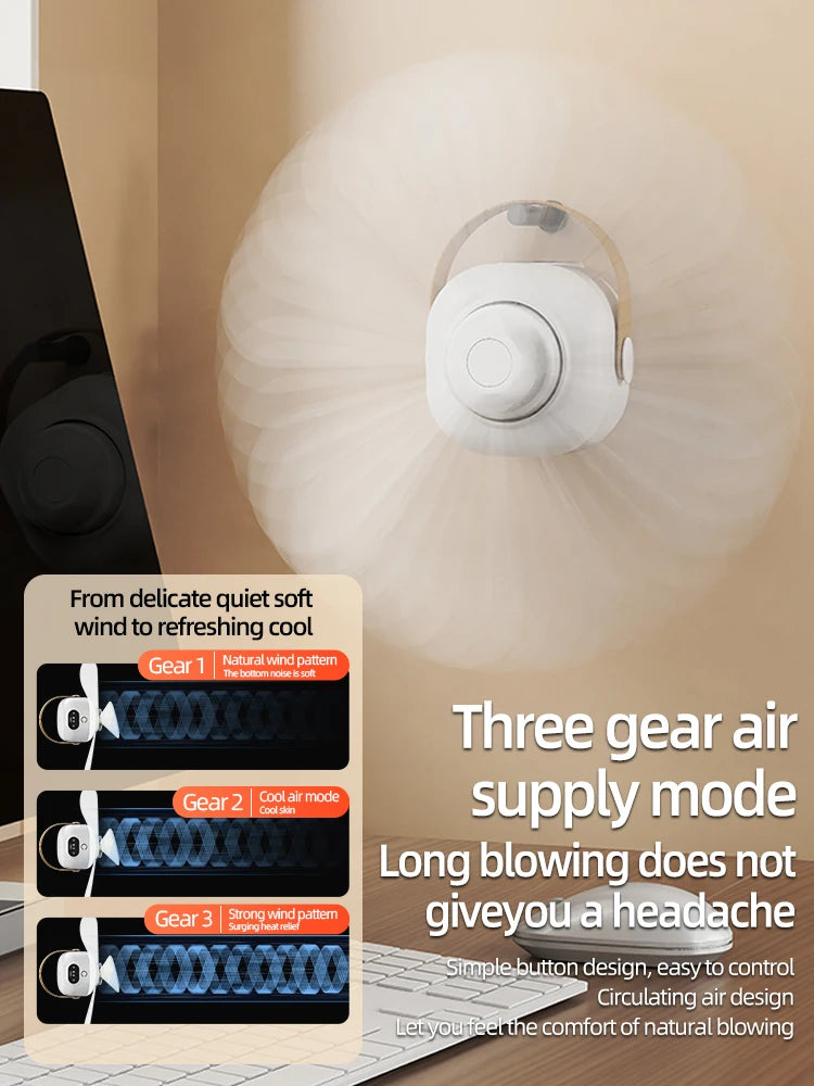 Portable Mini Ceiling Fans Outdoor Camping Fan Tent Ventilator Cooler Rechargeable Electric Fan Remote Control LED Lighting