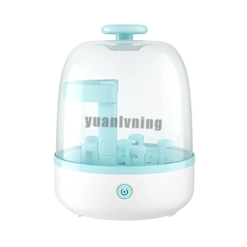 Upgraded Baby Bottle Steam Sterilizer 360° Sterilization Bottles Sterilizer Large Capacity Auto Power Off Safe Sterilizer
