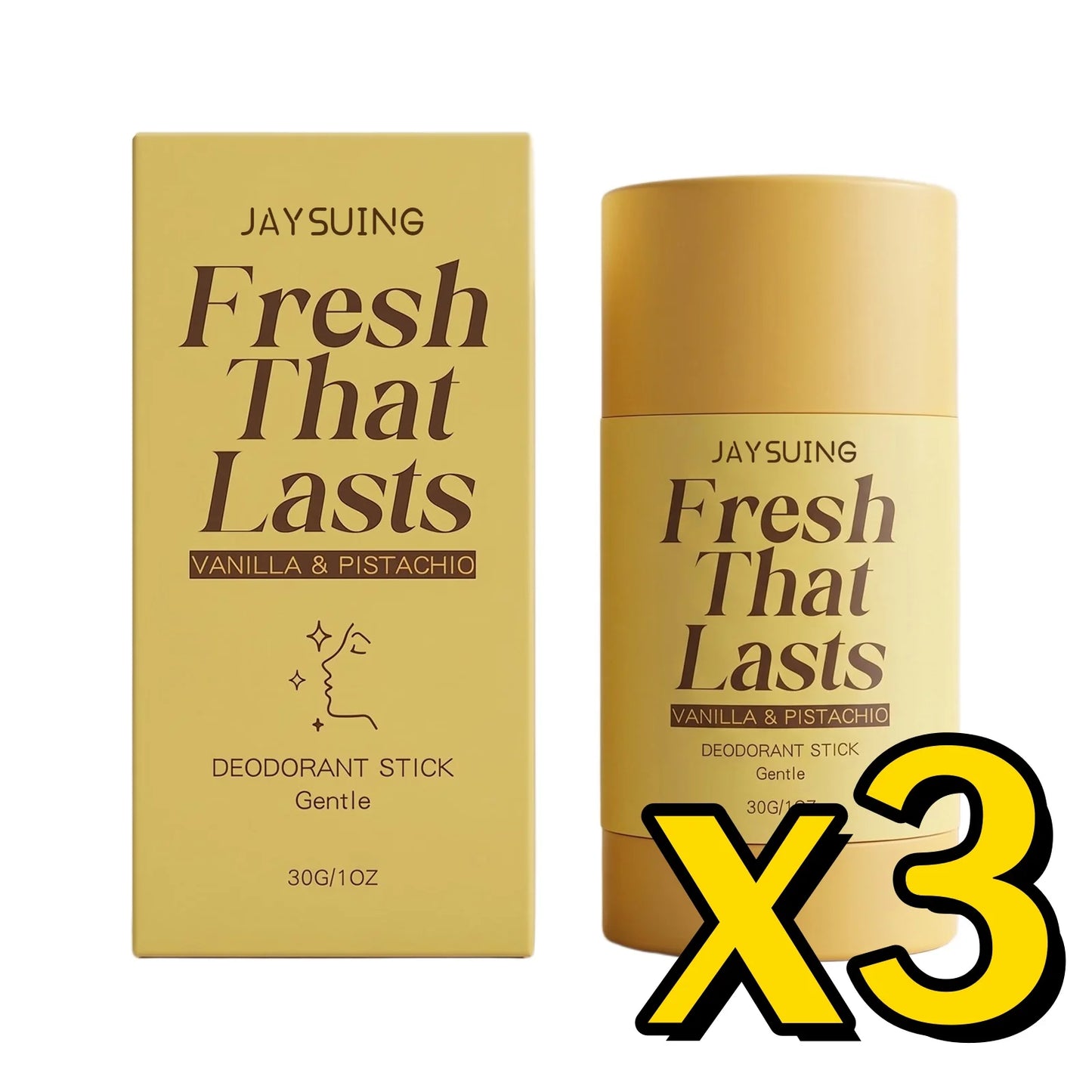 Vanilla Deodorant Antiperspirant Remove Underarm Body Bad Odor Refreshing Lasting Aroma Anti Sweating Portable Perfumed Stick