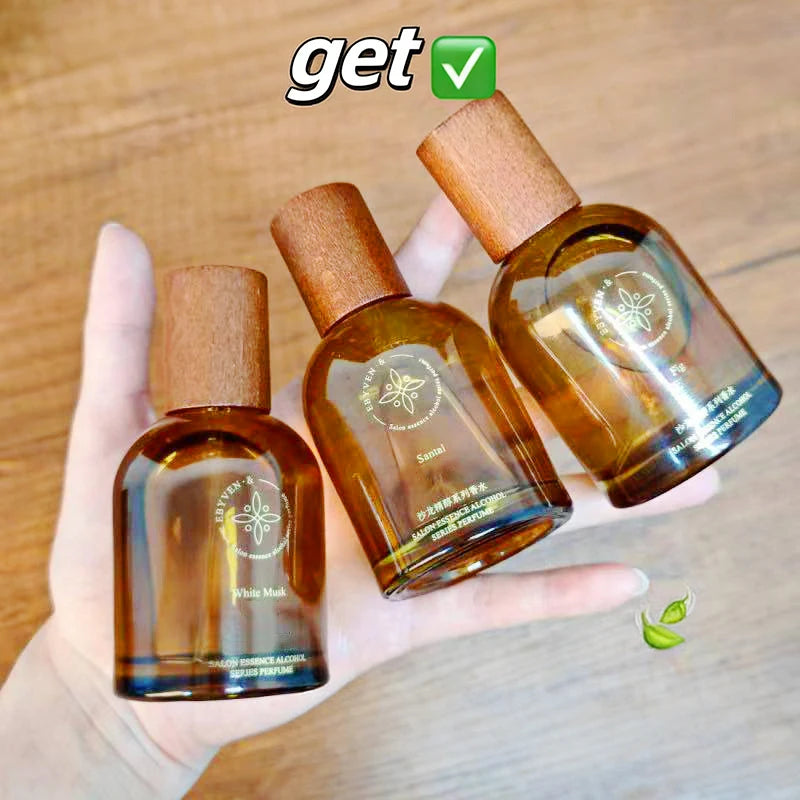 Korean Fresh Fig Sandalwood Perfume,high-end Romantic Rose Musk Woody Eau De Toilette Natural Long-lasting Fragrance Body Spray