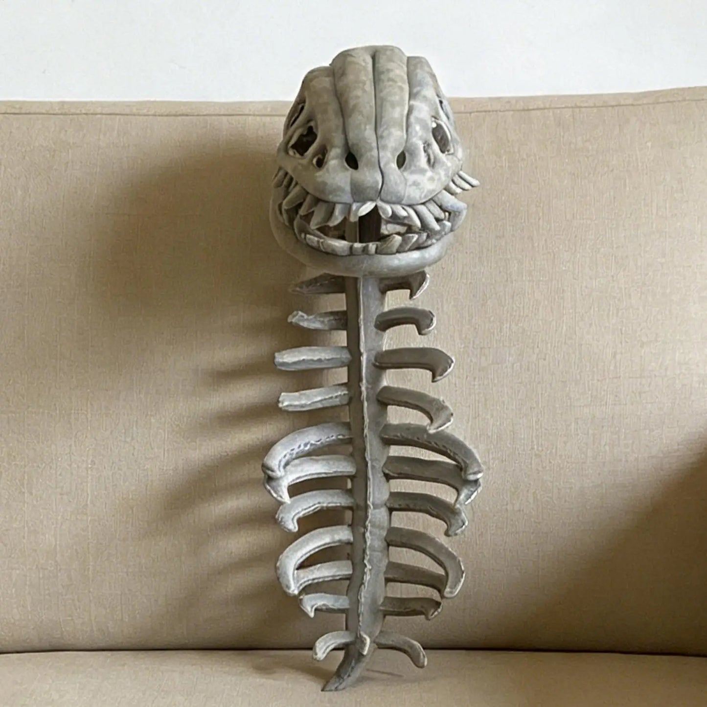Halloween Skeleton Outfits Dinosaur Skeleton Costume Plush Stuffed Toy For Kids Adults Stage Performance Themed Event Haunted