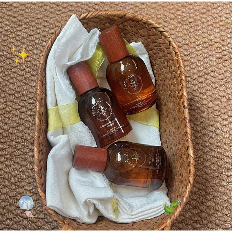 Korean Fresh Fig Sandalwood Perfume,high-end Romantic Rose Musk Woody Eau De Toilette Natural Long-lasting Fragrance Body Spray