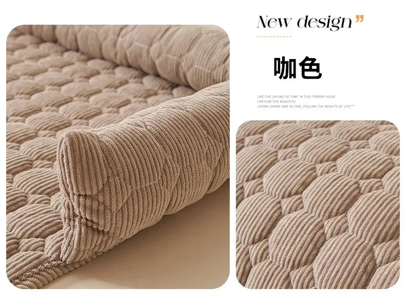 1PC Winter Warm Dog Bed Mats Super Soft  Plush Pet Blanket Pad Mat for Small Dogs Plush Neck Pillow Cat Nest Travel & Indoor