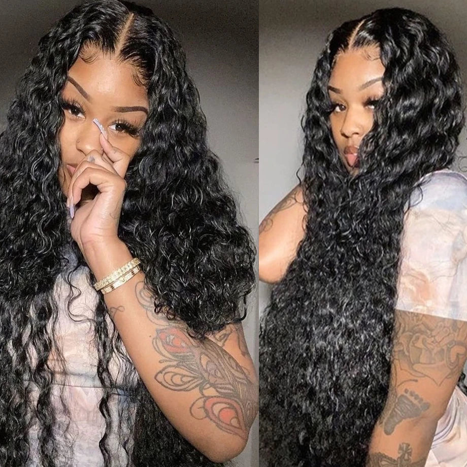 Water Wave Bundles Human Hair Extensions For Women Peruvian Hair Bundle Raw Virgin Hair Unprocessed Human Bundle Curly Hair