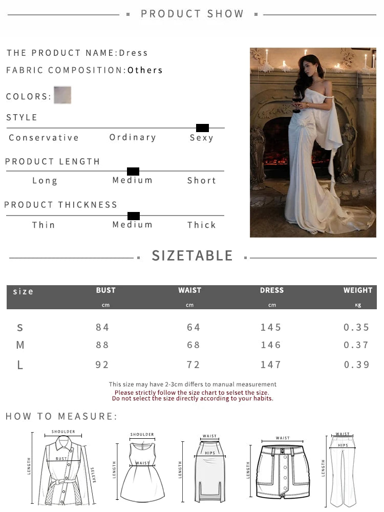 SIsterlinda Elegant Sexy Wedding Dress Women 3d Flowers Slash Neck Backless Irregular Ruffled Tassels Dinner Party Chic Vestidos