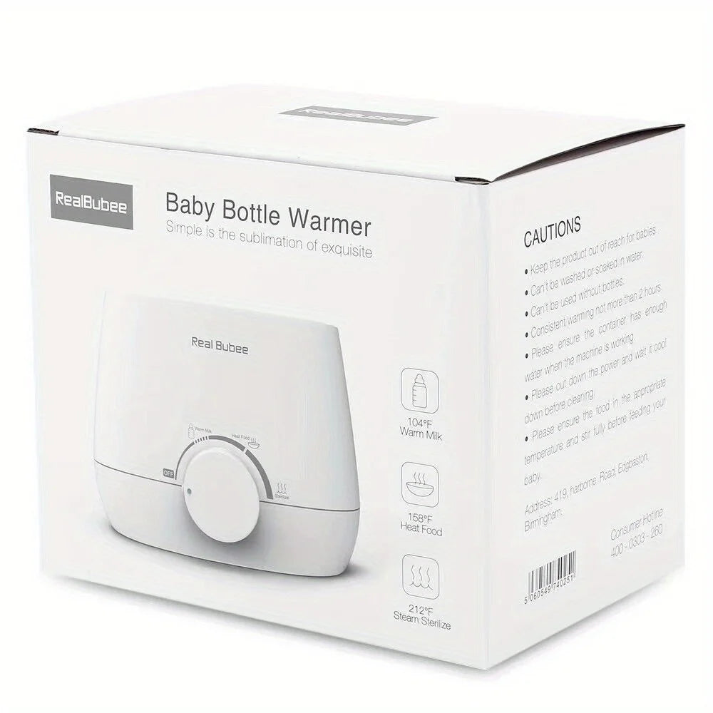 1pc Milk Warmer Liquid Thermostat, Double Bottle Warmer And Heater, Bottle Insulator，110V US plug