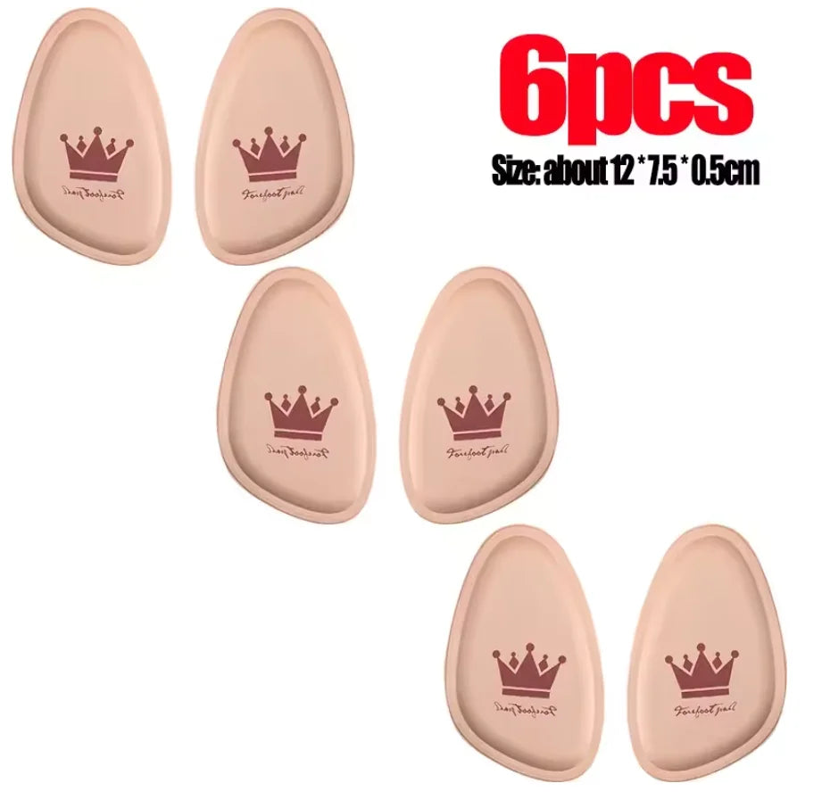 Women Forefoot Pad Pain Relief Insert Half Insoles High Heel Shoes Non-slip Cushion Shoe Breathable Sweat Absorbing Foot Pads