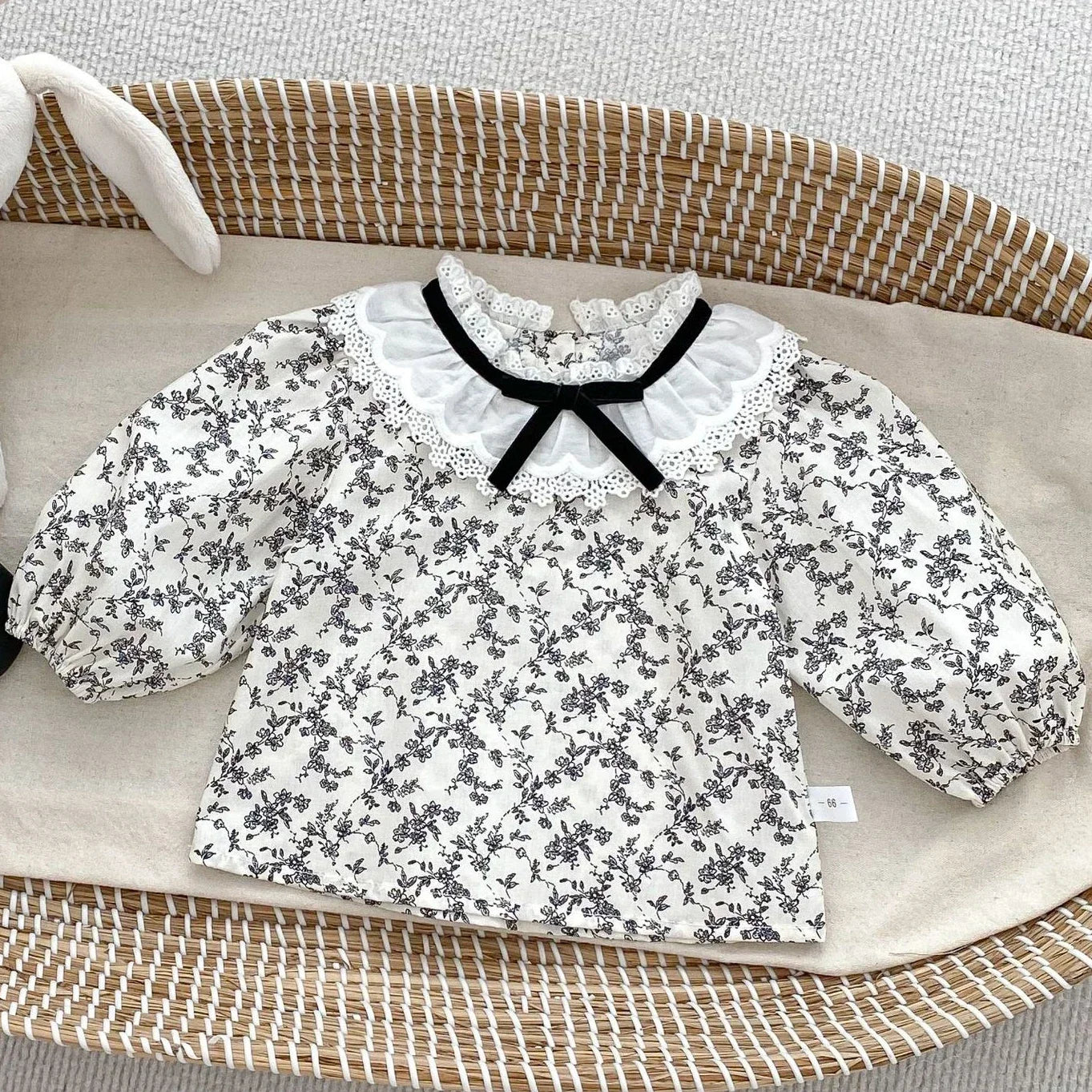5364 Baby Clothes 2025 Spring Fahion Baby Girl's Bib Suit Lapel Long-sleeved Shirt Or Bag Fart Pants Climbing Clothes