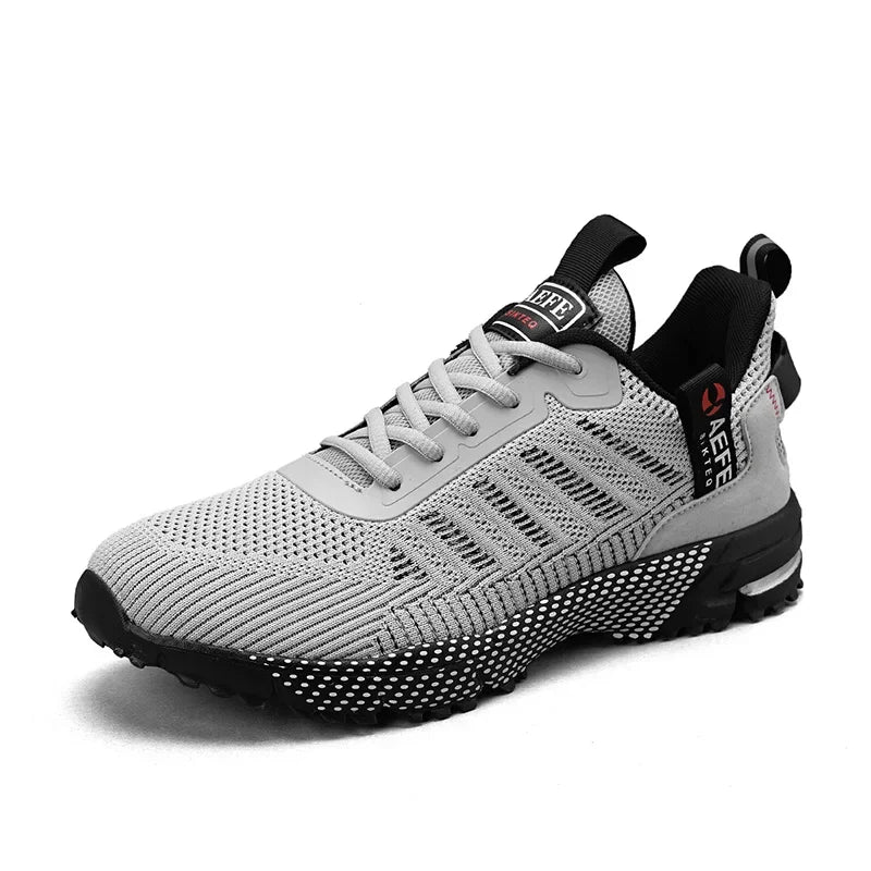 YRZL Men Casual Sport Shoes Breathable Lightweight Sneakers Outdoor Mesh Running Shoes Athletic Jogging Tenis Walking Shoes Man