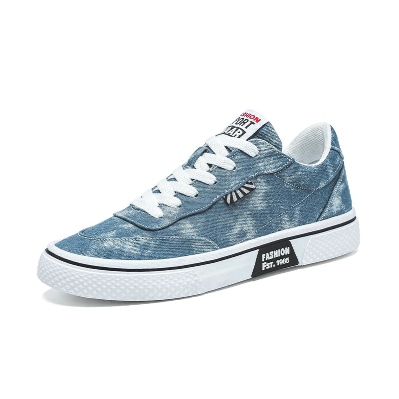 Men's canvas shoes large size fashion casual sports shoes men's platform light breathable men's outdoor running shoes