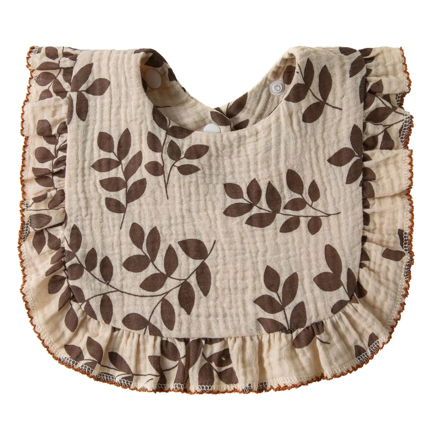 Newborn Baby Bibs Infant Burp Cloths Baby Stuff Feeding Drool Bandana Saliva Towel Toddler Ruffle Floral Bib Baby Accessories