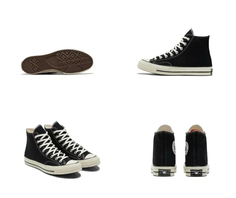Converse 1970 High Canvas Casual Shoes For Men Women Black White Chuck Taylor All Star Comfortable Sports Skateboard Sneakers