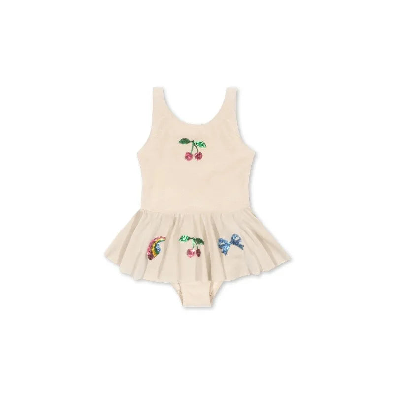 Girl Swimwears Checkered Cherry Baby  Swimwear  Kids Vacation Sunscreen Swimsuits Bikini Teen Swimsuit for Girls Bikinis  Mayo