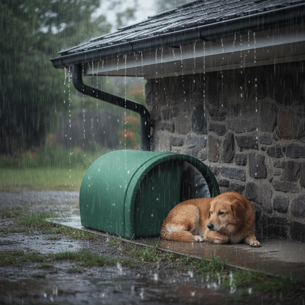 Durable Warm Pet Cat House Windproof Thicken Outdoor Cat Shelter Vaulted Design Waterproof Stray Cat Den Outdoor