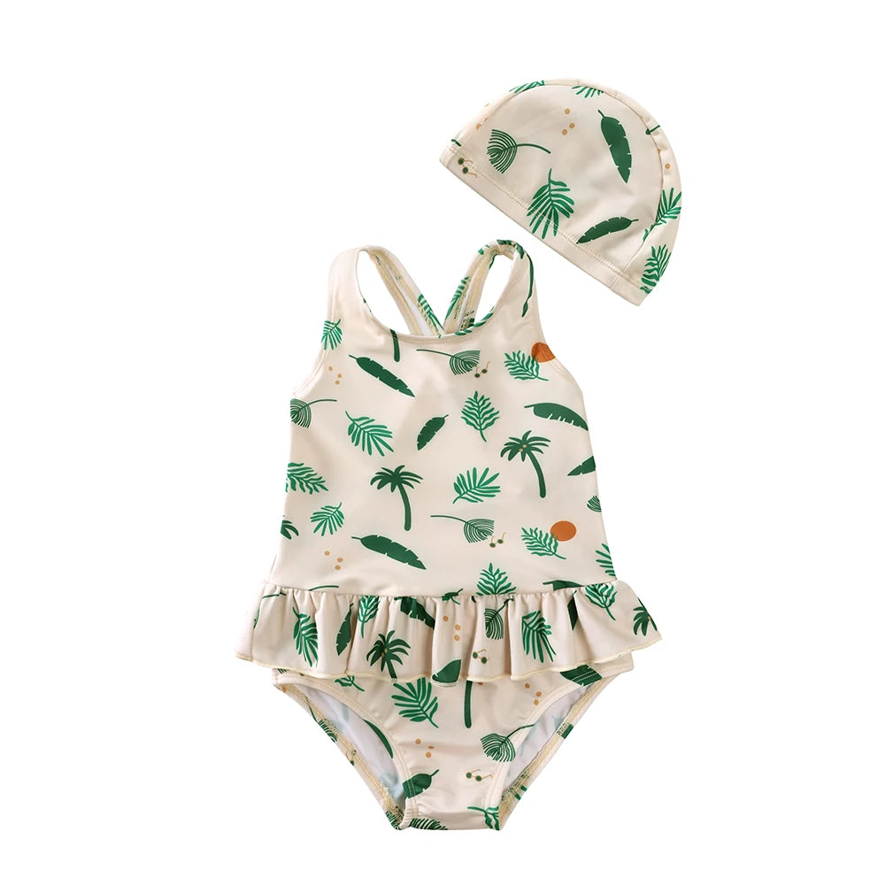 2026 Summer Kids Girls Swim Wears Baby Girl Set Beach Seaside Clothes 9M-8T Sister Swimming Suits Fashion Sunbeach Swimsuit