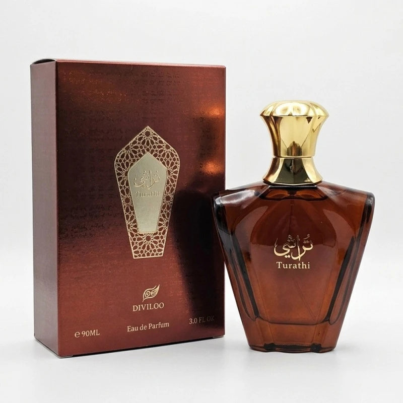 Luxury Arabian Perfume Classic Woody Cologne Jasmine Lemon Amber Scent Long-lasting Fragrance Unisex Eau De Toilette
