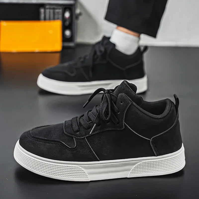 Fashion Men Casual Shoes Platform Non-slip Man Walking Sneakers Lightweight Male Running Shoes Breathable Platform Sport Shoes