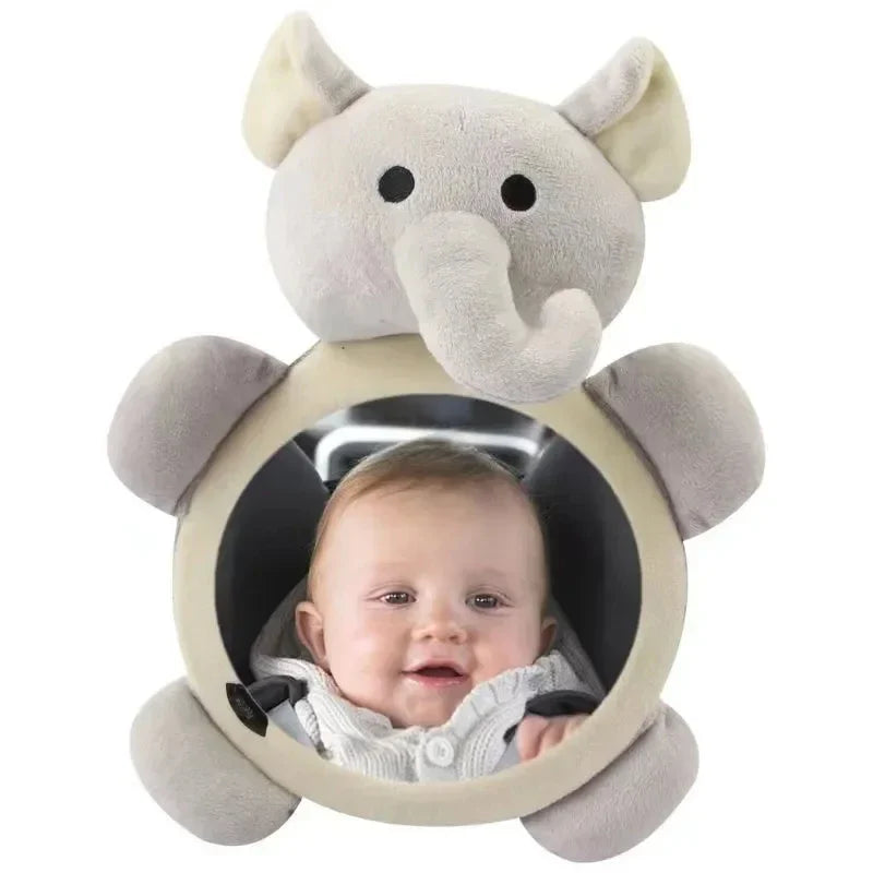 Baby Car Mirror Safety Car Seat Rear Facing Car Seat Mirror Wide Crystal Clear View Shatterproof Car Kids Monitor Accessories