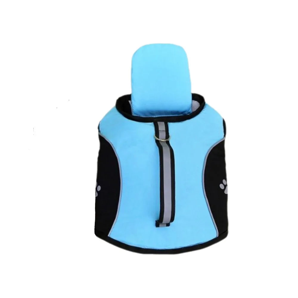 Pet Supplies Adjustable Pet Swimming Jacket High Flotation Reflective Dog Swimming Vest Breathable Pet Life Vest Swimming