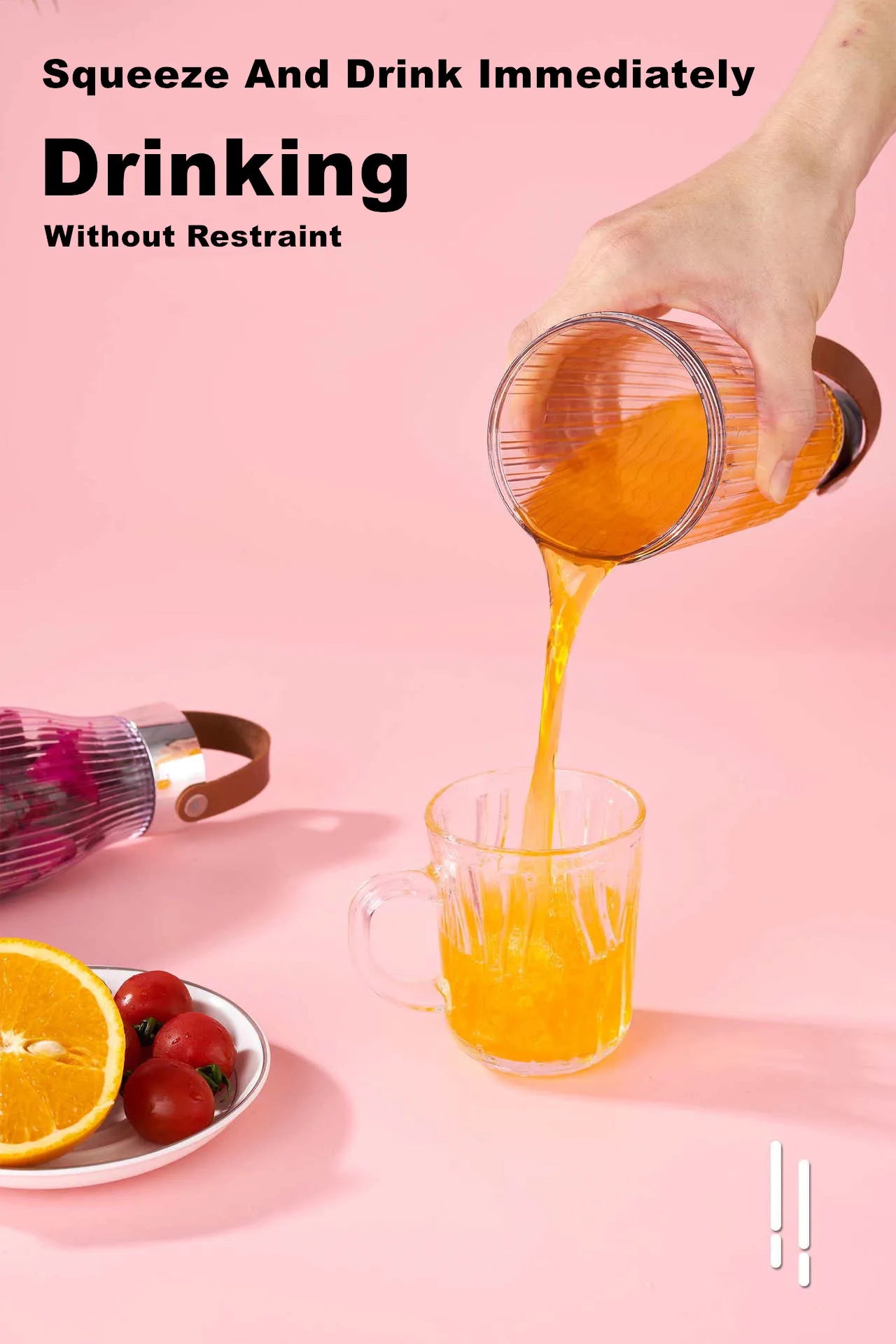 2026 Electric Juicer Cup 6 Blades Blender Milkshake Machine USB Portable Fruit Milk Mixing Tool Mini Fresh Juice Blender