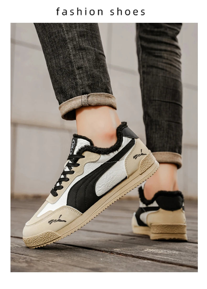 Men Casual Sneakers Winter Running Shoes Outdoor Casual Platform Sneaker Anti Slip Footwear Fashion Sport Shoes Size 39-44