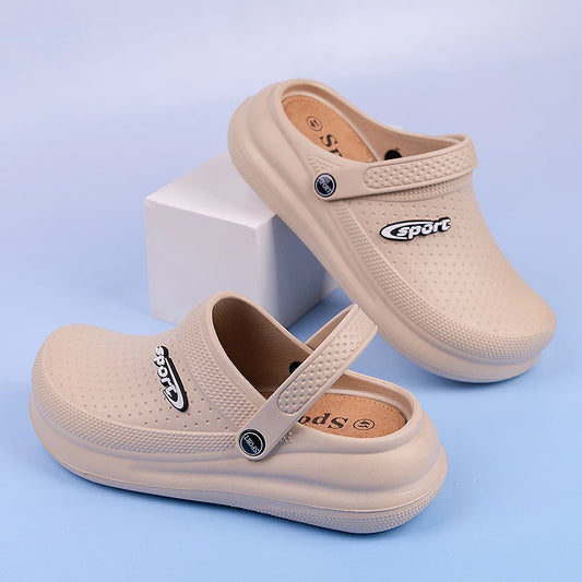 Men Flip Flops Summer Shoes Man Outside Beach Slippers EVA Light Soft Slipper Unisex Footwear Male Sandals Women Trend Sandals