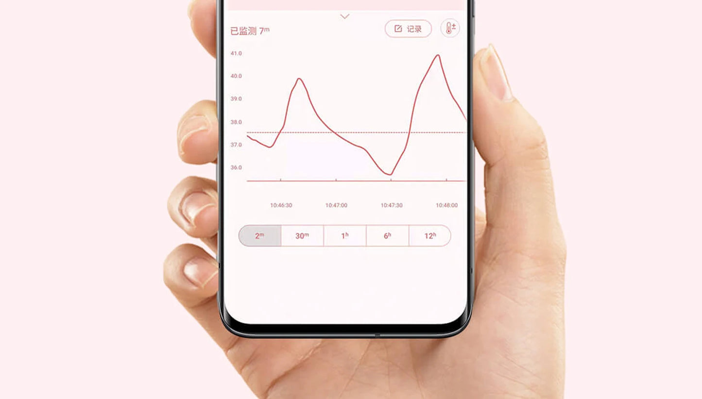 Miaomiaoce Digital Smart Thermometer Pro Clinical Baby Thermometer Rechargeable Accurate Measurement Fever Alarm Remote Monitor