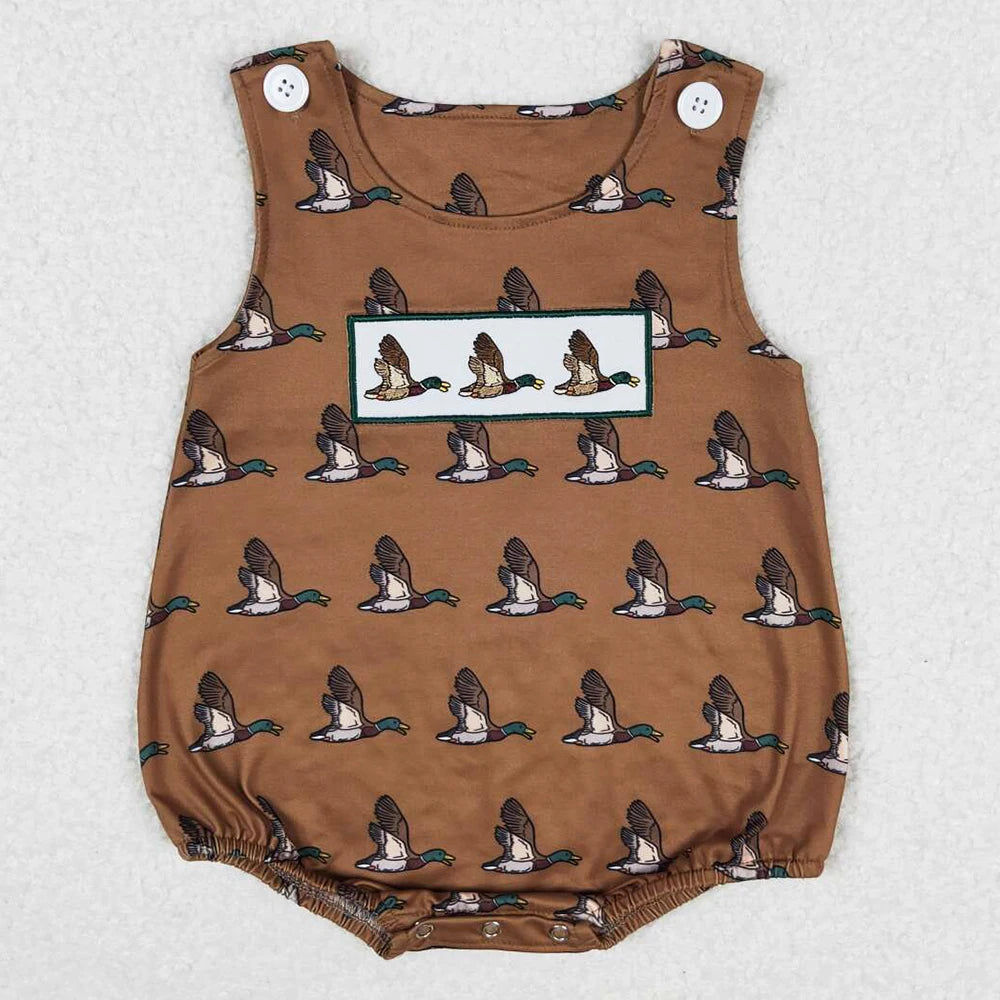 Boutique Infant Baby Boys Rompers Camo Branches Short Sleeve Bubble Rompers Fashion Toddler Boys Rompers One-Piece Jumpsuits New