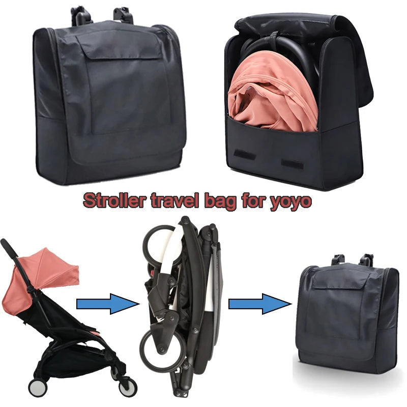Stroller Travel Backpack for Yoyo Stroller Accessories Storage Bag for Airplane Waterproof Knapsack Fit Yoyo2/Yoya/Vovo Pram