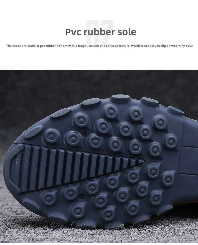 Men's Spring New Sport Shoes Casual Classic Trendy Thick Bottom Leisure Shoes Breathable Microfiber Upgraded Spring Autumn