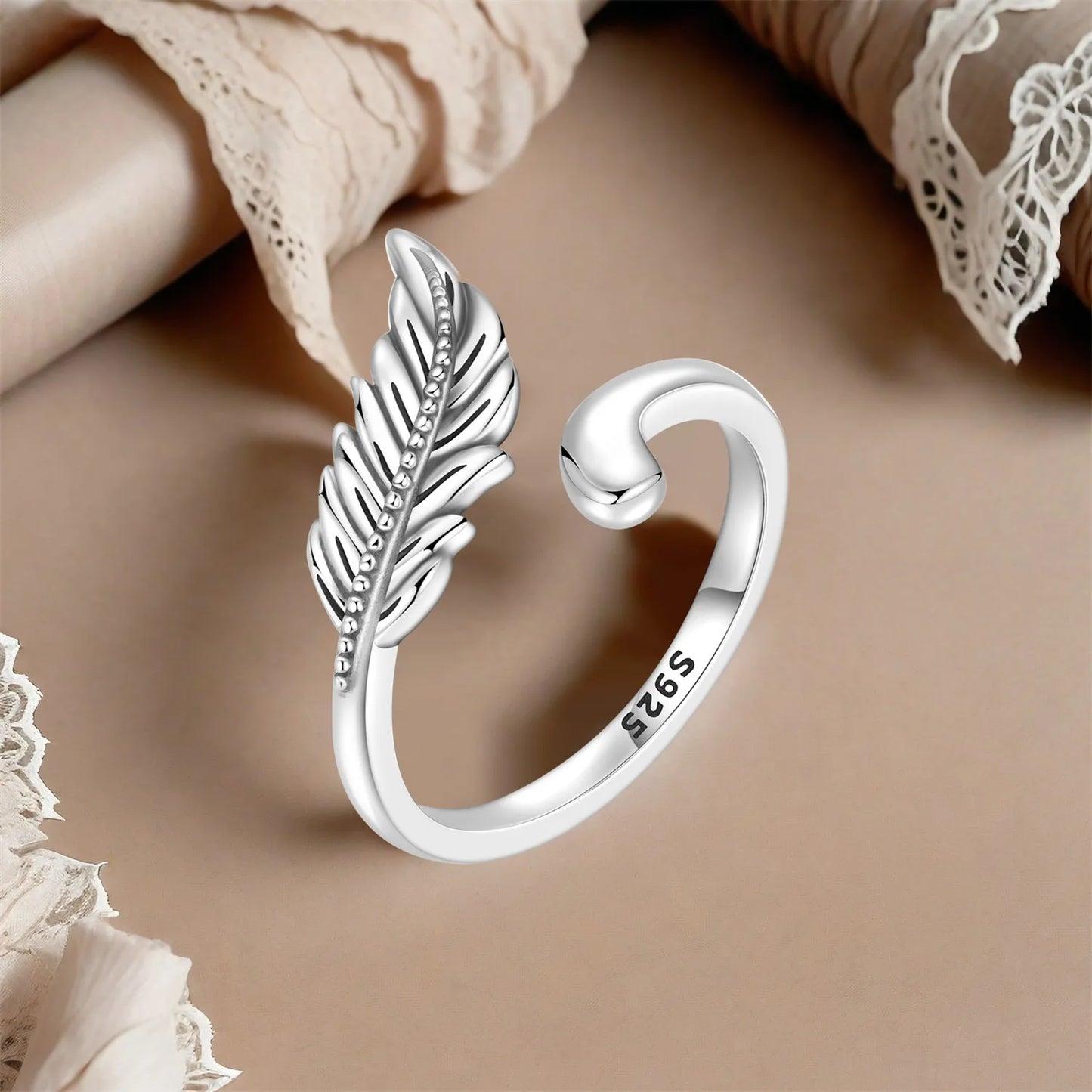 Original 925 Sterling Silver Zircon Bone Balloon Dog Adjustable Open Ring Fine Jewelry Luxury Gift for Women Birthday Party 2026