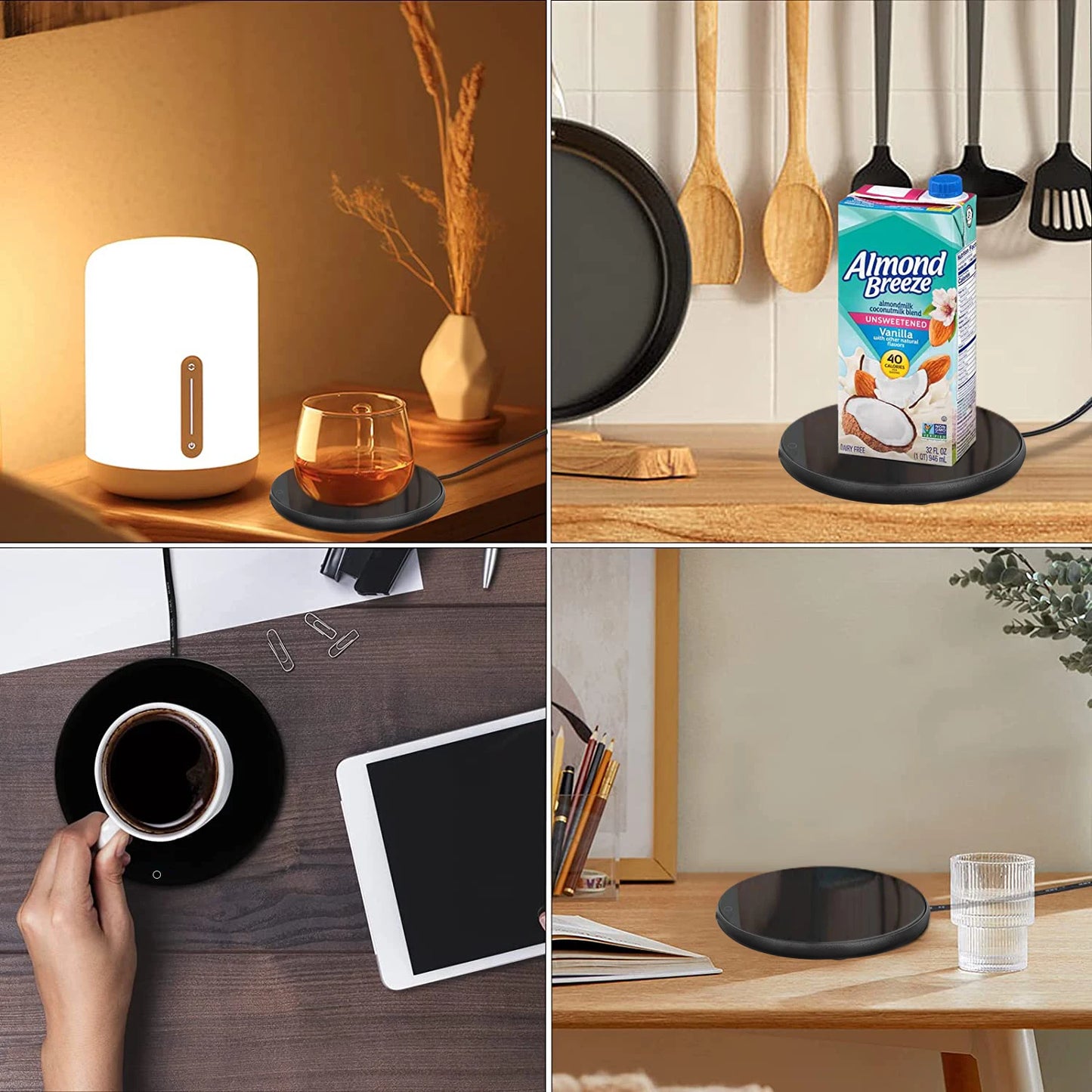 Mug Warmer Cup Heater Mini USB Cup Warmer Electric Thermostatic Coaster Coffee Milk Tea Water Heating Pad Constant Warming Mat