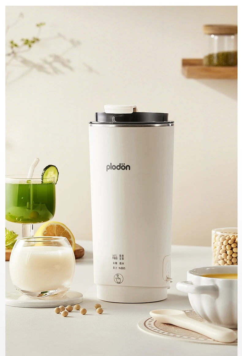 300ml Mini Soy Milk Maker Electric Juicer Blender Breakfast Machine Mixer Wall Breaking Machine Soybean Milk Maker Household