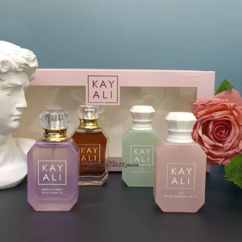 KAYALI Arabic Perfume Set 30ml X4 Long Lasting Luxury Unisex Portable Mini Fragrance Collection Sweet Rich Smooth Premium Exotic