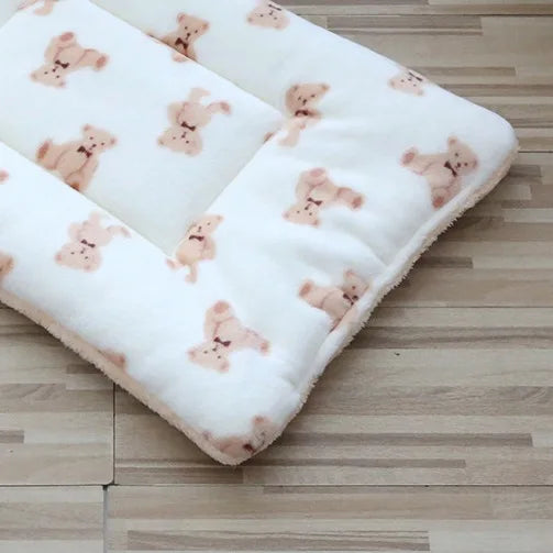 Durable Pet Blanket Plush Dog Sleeping Bed Mats Washable Cat Portable Sofa home travel suitable Warm Soft Flannel relax Towel