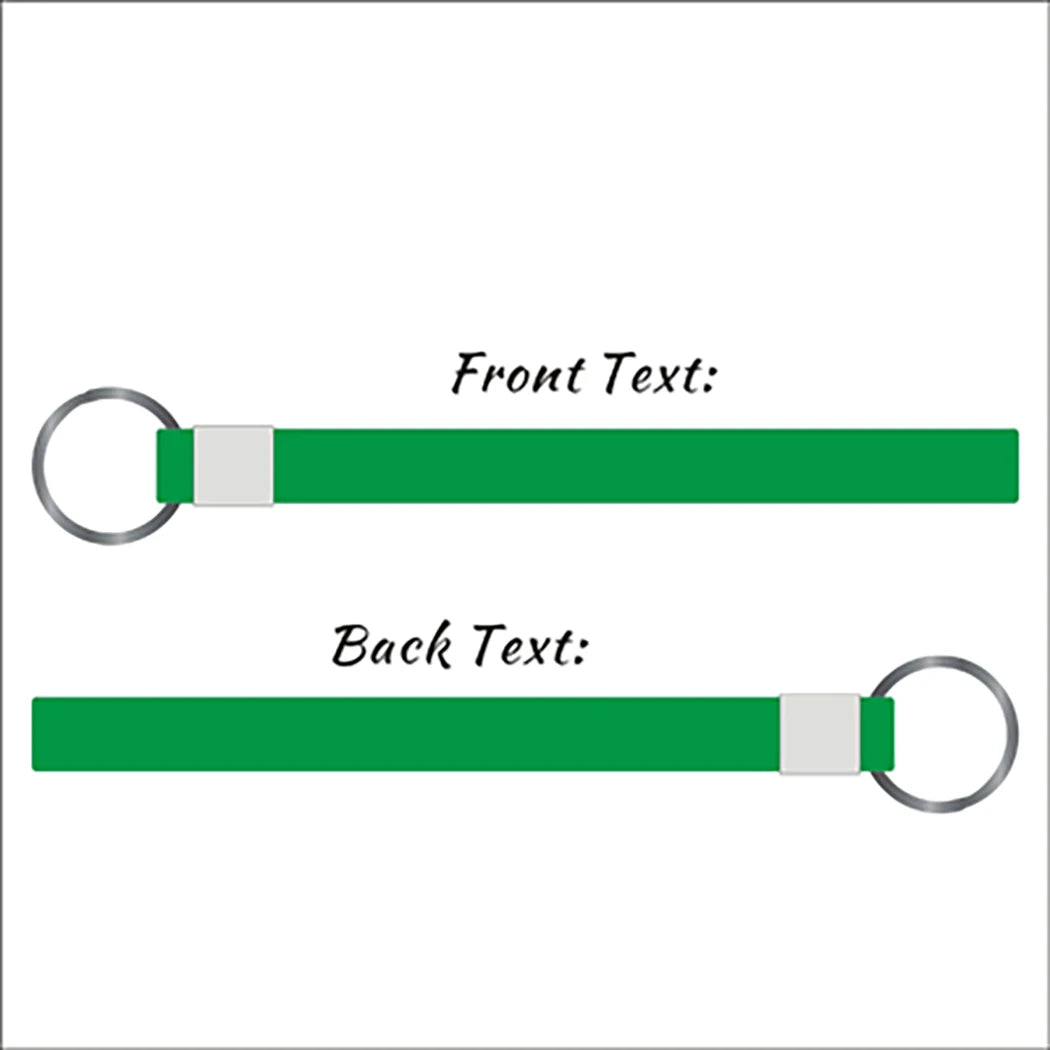 Custom Keychains Personalized Key Rings Llaveros Personalizados Customized for Events, Gifts, Backpacks, Awareness, Business