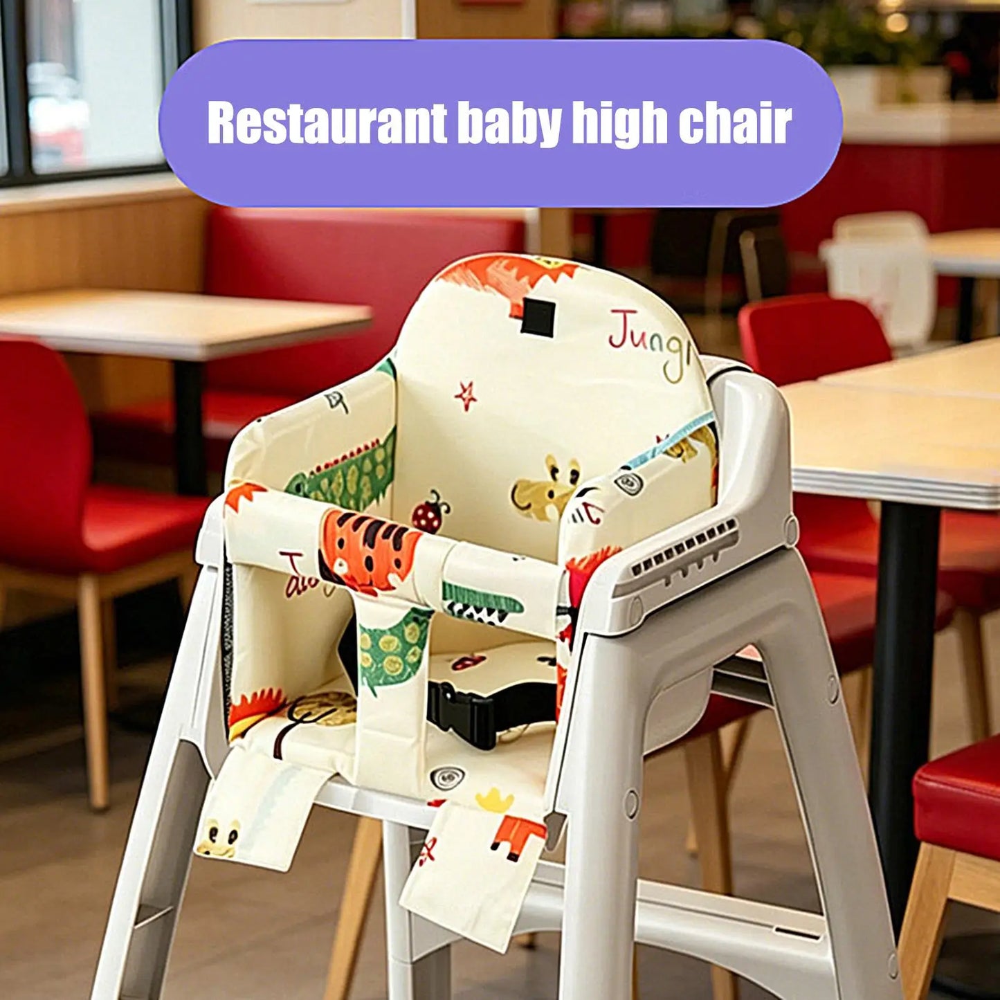 Kids Shopping Cart Cover Swing Liner For Children Kids Booster Seat Cover For Restaurant Dining Room Home Vacation Shopping