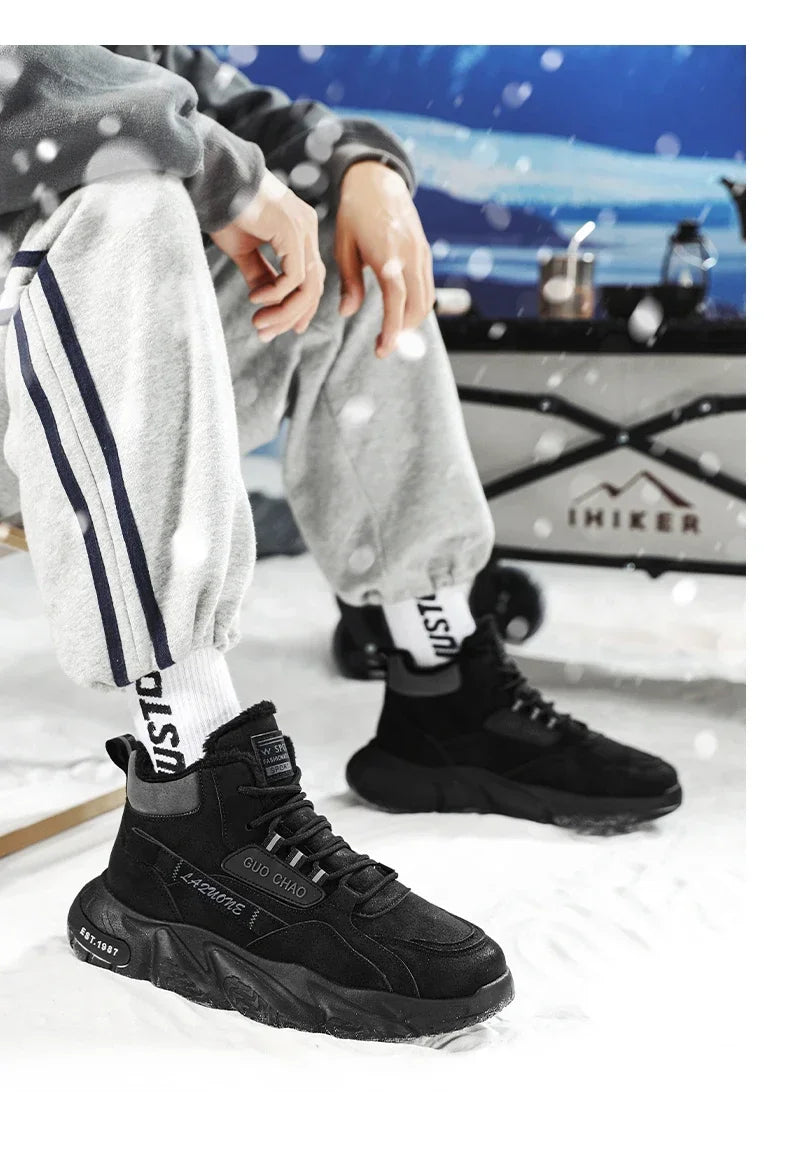 Winter Sport Shoes for Men Sports and Leisure Loafers Ankle Boots Casual Shoes Casual Sneaker Platform Sports Shoes Fashion New