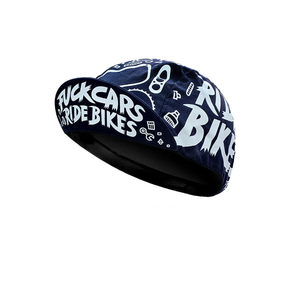 New Style Cycling Caps Summer Breathable Sports Bicycle Hats Quick Dry Polyester Black Blue Hats Classical